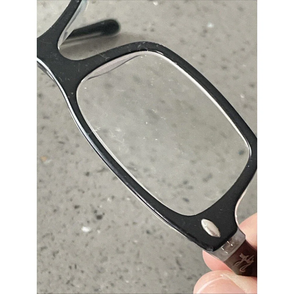 Ray-Ban RB 1530 3529 46-16-125 Black Crystal Full Rim Eyeglasses Frames ONLY